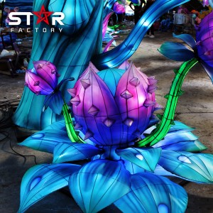 Labas kvalitātes burvju augu ķīniešu laternu festivāls