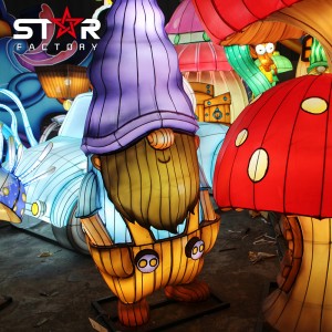 Chinese New Year Lantern Festival Cartoon Character Lantern Show