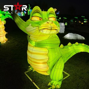 Populaarne Animal Lantern Hiina laternafestivali näitus
