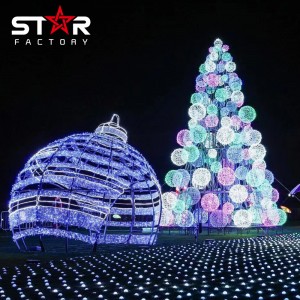 Festival LED dekoration tecknat tema julgranslykta till salu