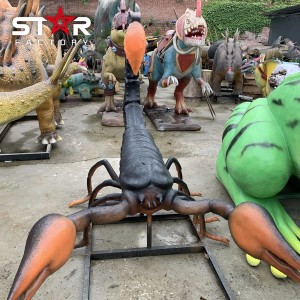Teminis parkas Animatronic Insects Animatronic Scorpion Animal statula