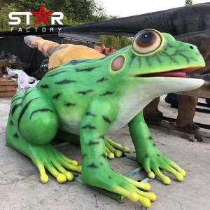 Frog Animatronic Animal Animated Maka ịchọ mma ubi