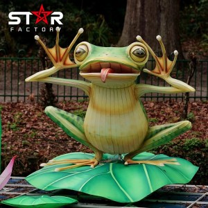 Vodotesná LED zvieracia lampa Festival čínskej žaby