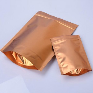 Aluminum Foil Stand Up Ziplock Bags with High Barrier