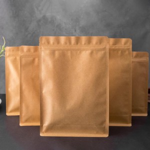 چین میں تیار کردہ 100% بایوڈیگریڈیبل فلیٹ باٹم بیگ