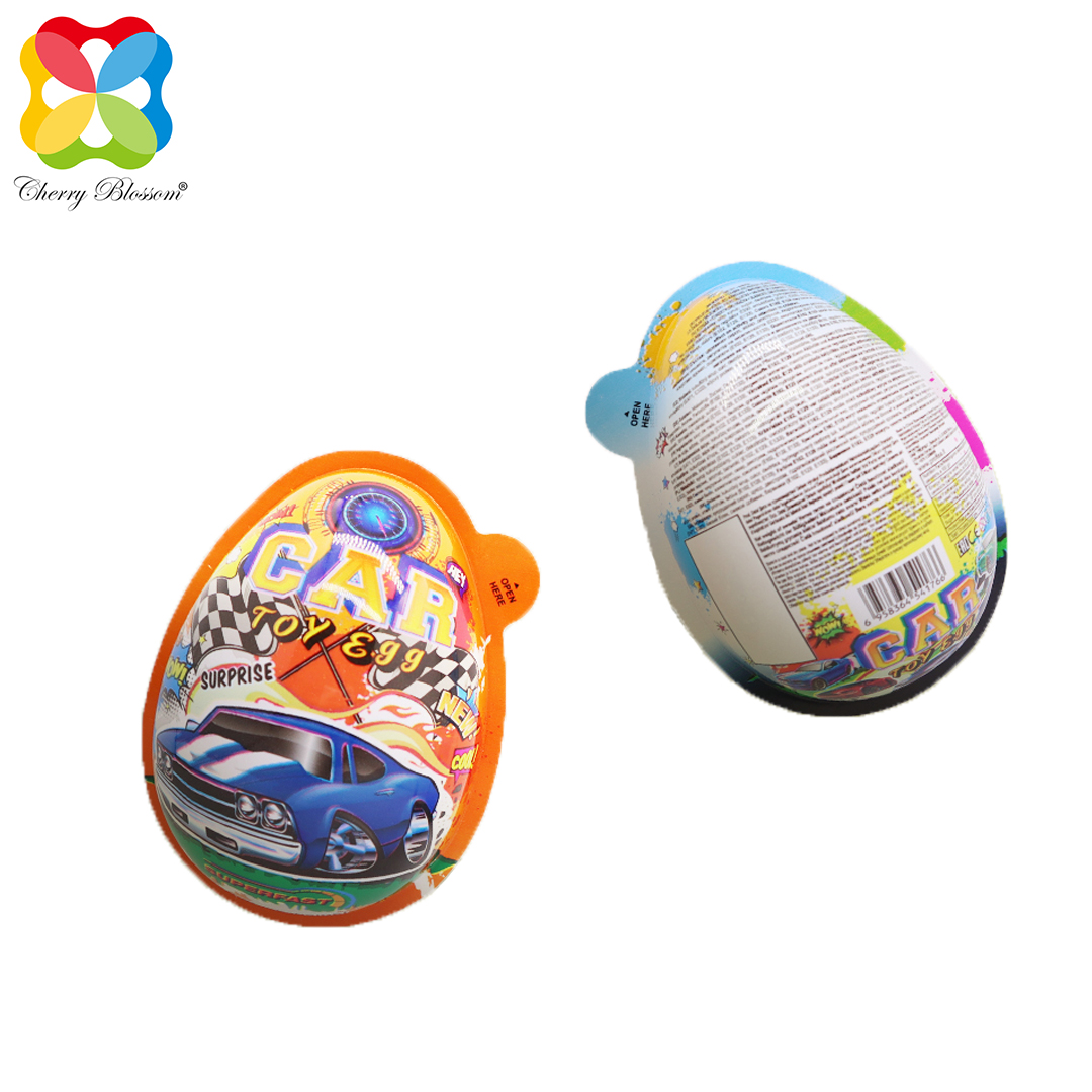 Custom Printed Plastic Chocolate Box Packaging Egg Shell Packaging Para sa Chocolate Toy