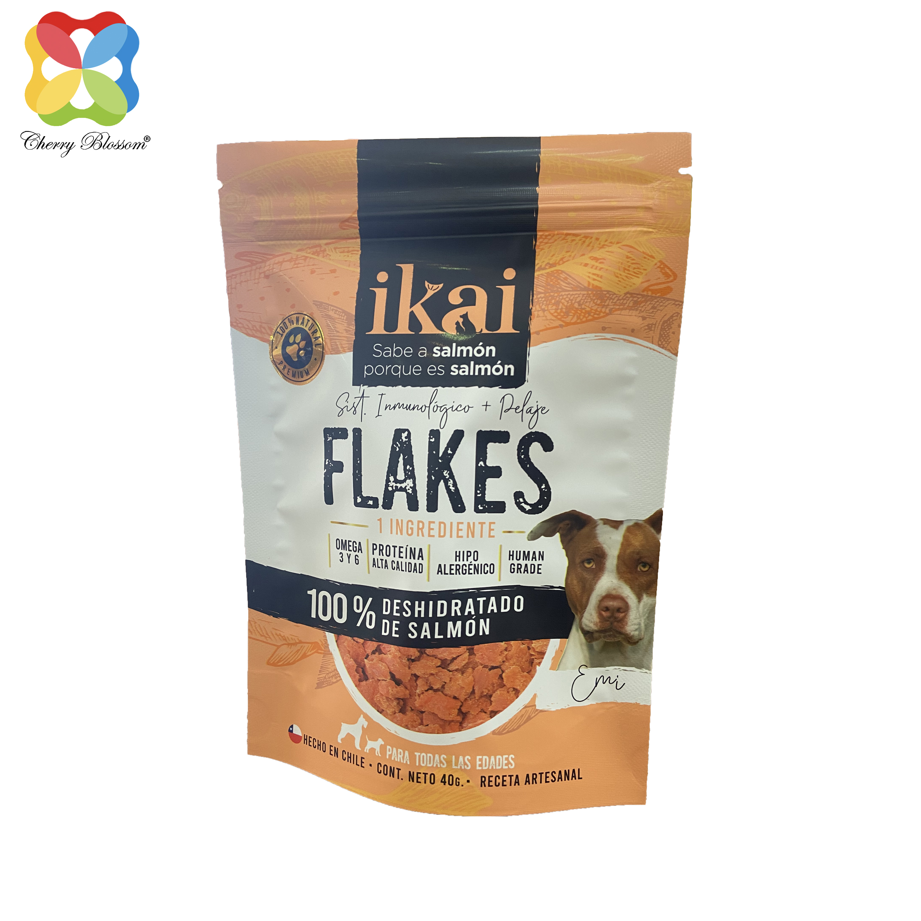 Custom Plastic Stand Up Pouch Laminated Packaging Bag With Zipper pet food packaging