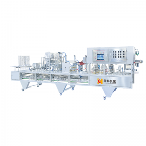 Μηχανή πλήρωσης και σφράγισης χυμού ποτών σειράς CFD (μηχανή σφράγισης μεμβράνης και ρολού διπλής χρήσης)