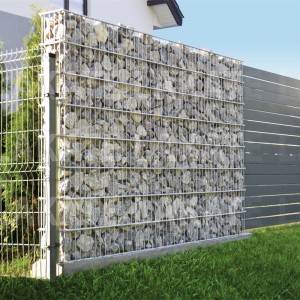 Čínská snadná instalace svařované gabionové krabice opěrné zdi ceny kovových gabionů