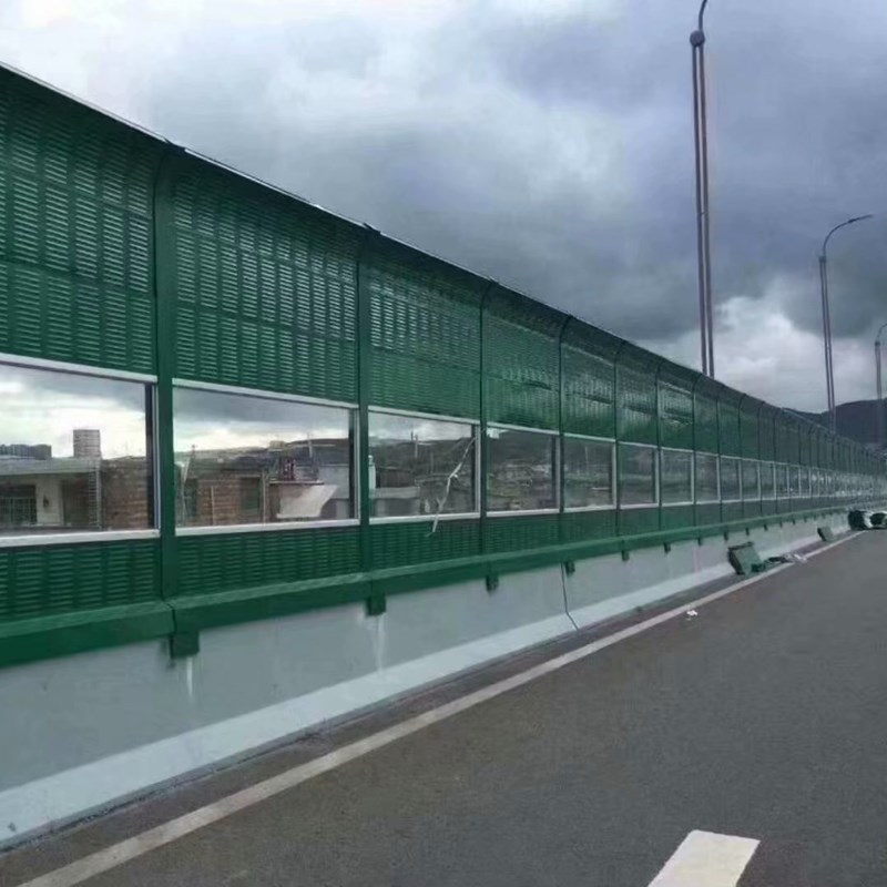 Čínský výrobce bariéry pro snížení hluku Transparentní plot s protihlukovou bariérou Rezidenční