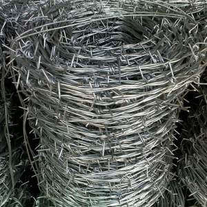 Çîn Prison Barbed Wire Fncing Manufacture Good Quality Barbed Wire Philippines