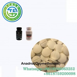 Tauleta de 50 mg Oximetolona esteroides anabòlics orals Anadrol 50 mg * 100/ampolla per al múscul