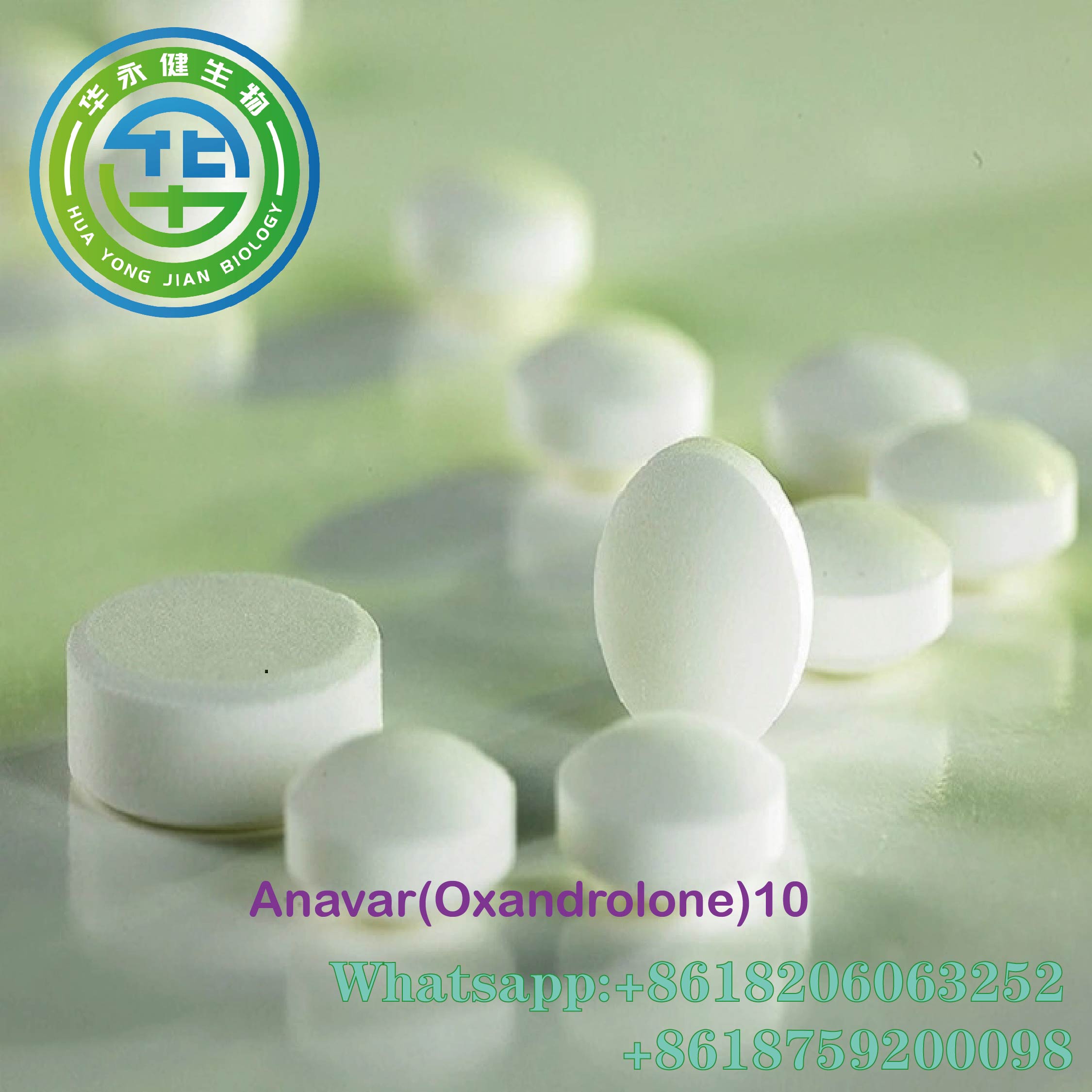 Anavar 10mg Tablets Oral Anabolic Steroids Oxandrolone 100Pic/botelya Alang sa Pagbug-at sa Timbang Featured Image