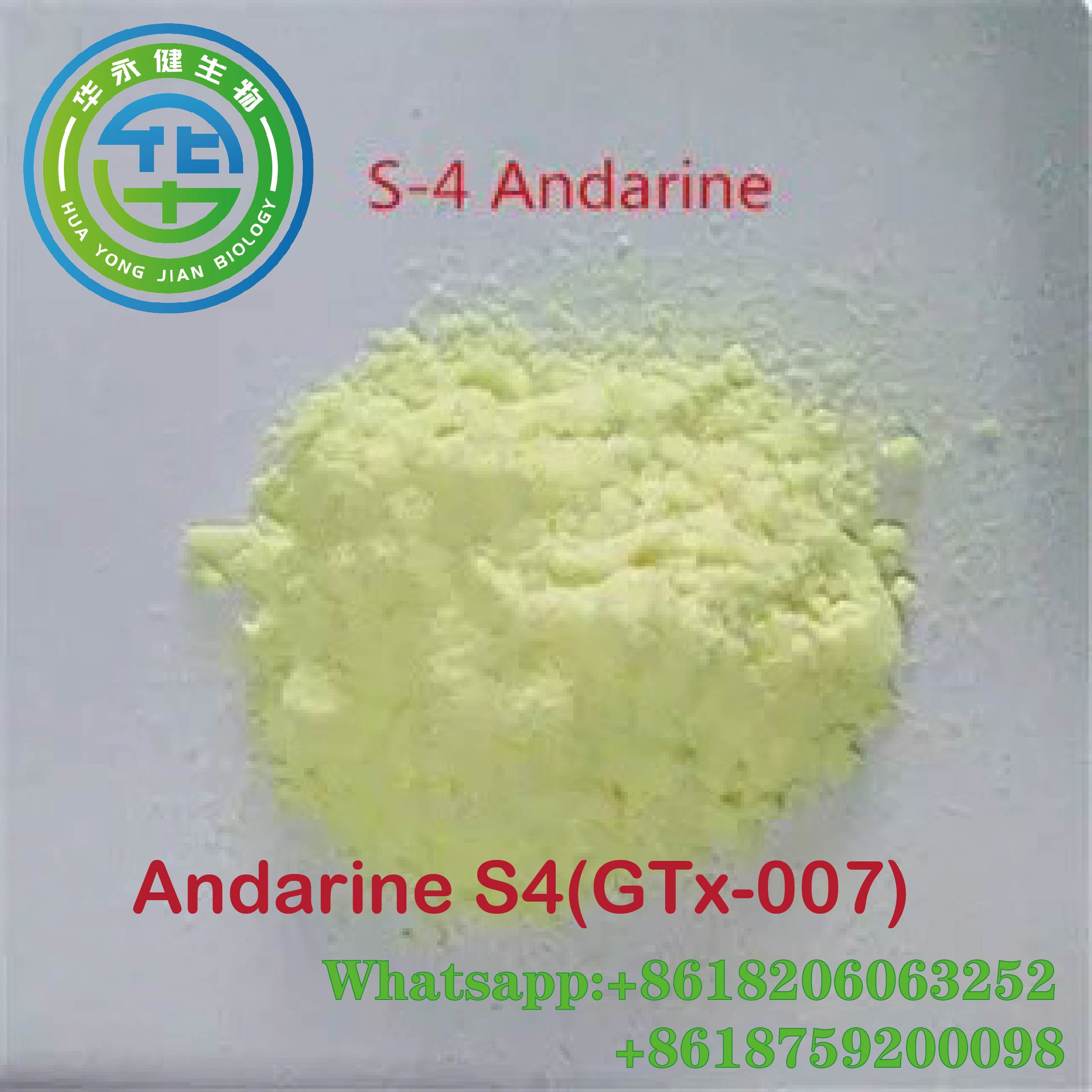 Andarine S4 Sarm 분말 스테로이드 분말 CasNO.401900-40-1 스텔스 패키지 100% 배송 보장 펩티드