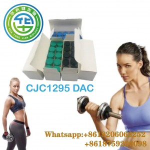 Peptides ភាពបរិសុទ្ធខ្ពស់ពិតប្រាកដ CJC1295 DAC (CJC1295 ជាមួយ DAC) សម្រាប់ Bodybuilding 100% ការដឹកជញ្ជូនទៅអាមេរិច