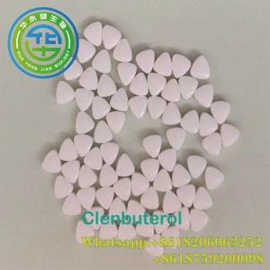 Clenbutrol 40mcg Oral anabolizan estewoyid Grenn pou pèdi pwa 100pic / boutèy