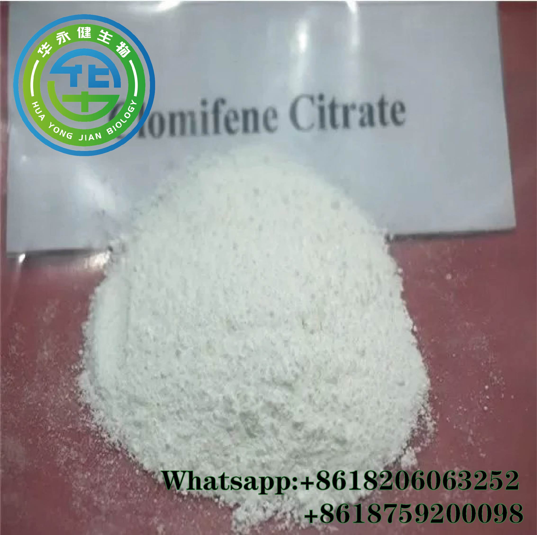 Anti-Aging Muscle Gain Clomid Steroids CasNO.50-41-9 Puti nga Crystalline Clomiphine Citrate Powder Featured Image
