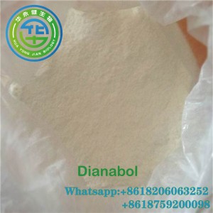 99% Building Dianabol White kristālisks pulveris Anaboliskie steroīdi Methandrostenolone CAS 72-63-9
