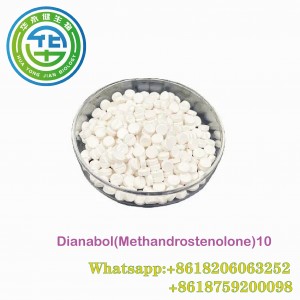 डायनाबोल 10 मिग्रॅ ओरल बॉडीबिल्डिंग स्टिरॉइड्स पावडर गोळ्या मेथॅन्ड्रोस्टेनोलोन 100 गोळ्या/बाटली