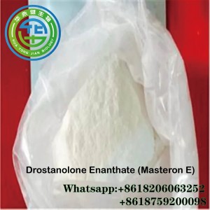 מאסטרון E לבן פיתוח גוף אבקות דרוסטנולון דרוסטנולון אננתאט הורמונים אנבוליים בנפח סטרואידים CAS 472-61-1