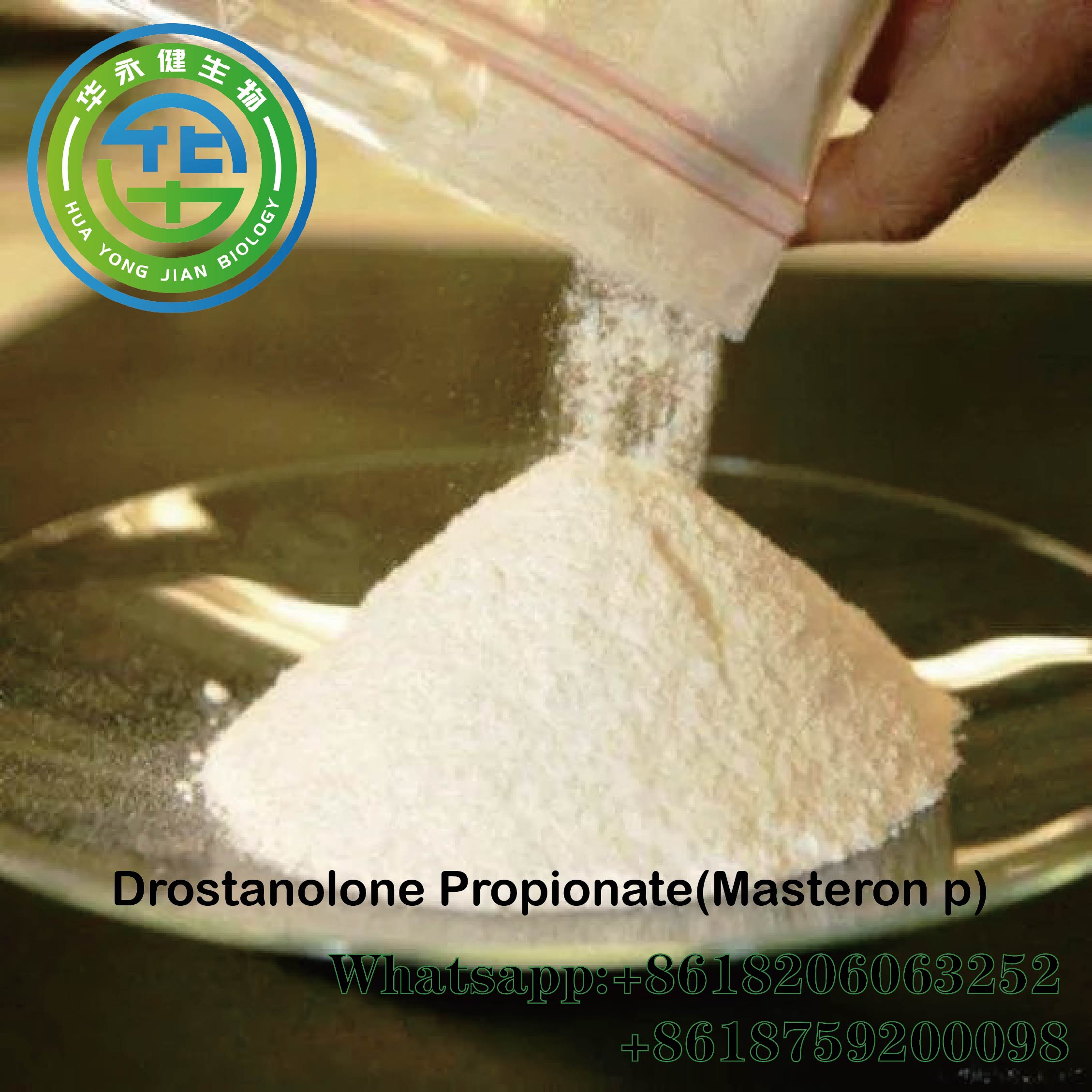 Анаболицс Дростанолоне пропионате Цас 521-12-0 сирови стероиди у праху Мастерон п са сигурном испоруком Паипал прихваћен Истакнута слика