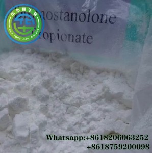 99% tīrības Masteron steroīdu pretestrogēnu Drostanolone propionāta pulveris Masteron P CasNO.521-12-0