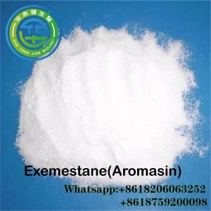 ანტი ესტროგენი Exemestane Aromasin Fitness Hormone Powder Cas 107868-30-4