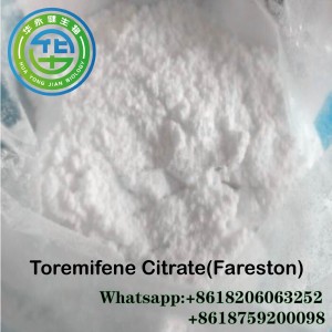 Clomiphene Citrate Farmaceutiska mellanprodukter Clomid Raw Steroider Pulvertest för muskeltillväxt CasNO.50-41-9