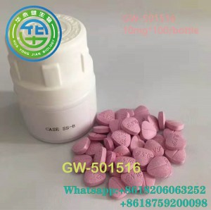 Cardarine 10mg Tablets Sarm Metabolic Modulator Gw501516 100Pills/botelya Muscle Mass Steroids White Powder 317318-70-0