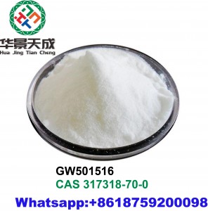 Sarm Metabolic Modulator Gw501516 Muscle Mass Steroids White Powder 317318-70-0