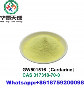 GW-501516 Powder Pharmaceutical Grade SARMs Cardarine CAS 317318-70-0 For Fat Loss