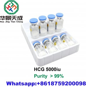 Hormone chorionique gonadotrophique de HCG 5000iu Livzon Peitides avec sterile