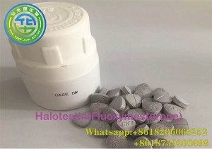 कर्करोगाच्या उपचारासाठी फ्लूऑक्सिमेस्टेरॉन 10mg पावडर हॅलोटेस्टिन 100Pic/बाटली CAS 54965-24-1
