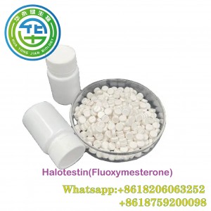Sieviešu halotestīns 100Pic/pudelīte Hormons Orāli Anaboliskie steroīdi Fluoksimesterons 10mg CAS 76-43-7