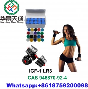 High Purity Peptide IGF-1 LR3 Steroid Powder with Cheap Price and Safe Shippipng Human Growth CasNO.946870-92-4 Hormone