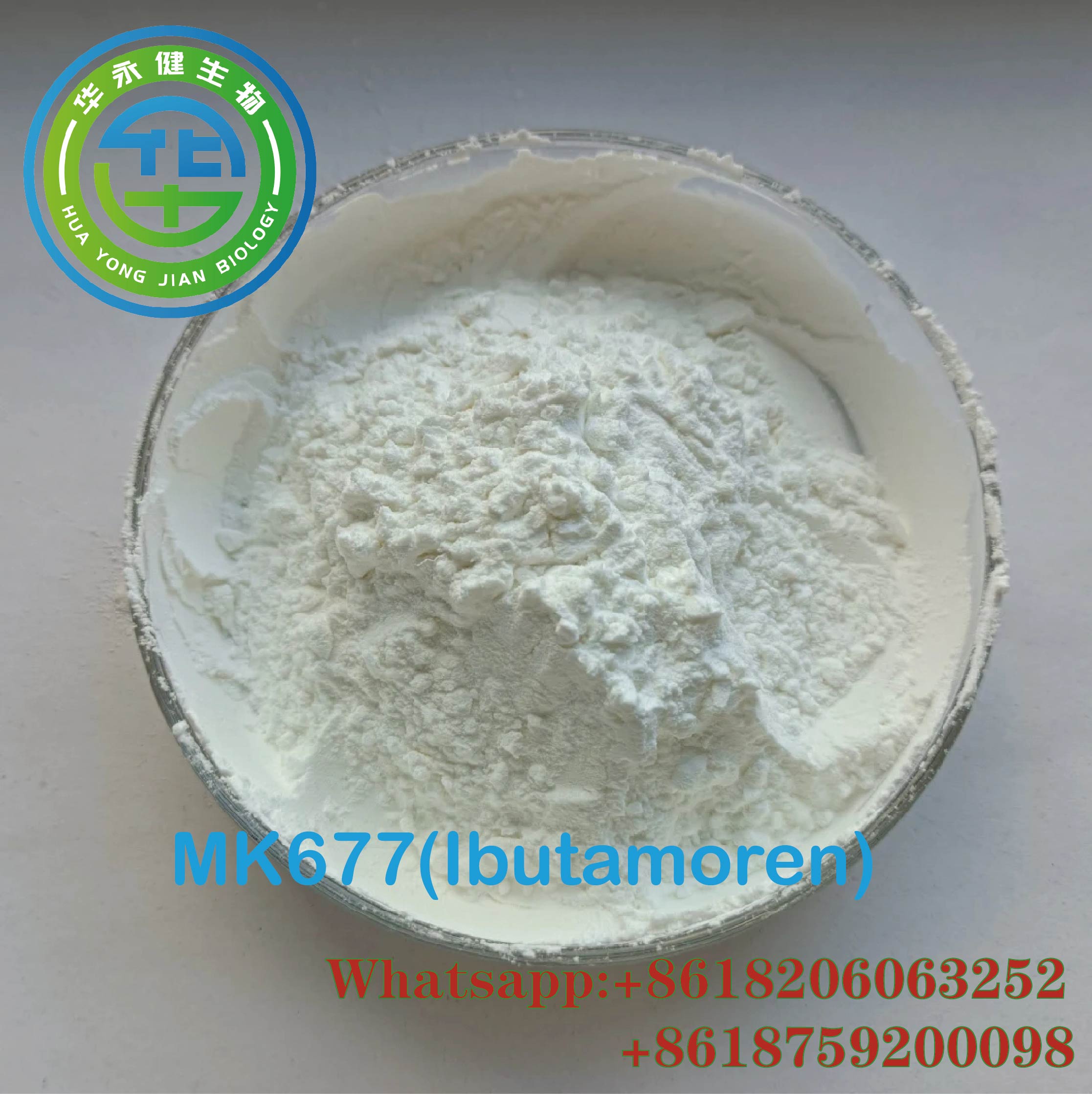 Kontaka Karon Mk677 Hot Selling Labing Maayo nga Kalidad 99% Ibutamoren Sarms Raw Material Powder Featured Image