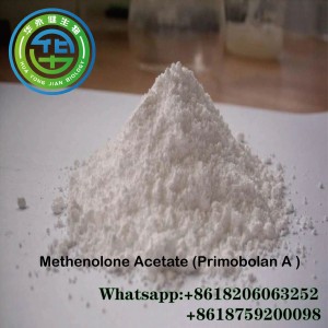 Фармацеутски интермедијер метенолон ацетат сирови стероид примоболан А у праху ЦАС 434-05-9