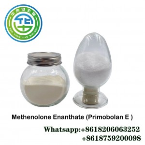 Methenolone Enanthate پائوڊر بلڪنگ Injectable Primobolan E لاءِ فٽنيس CAS 303-42-4