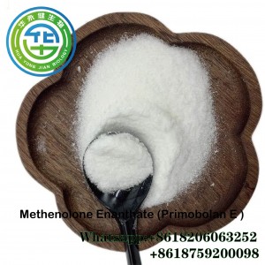 Methenolone Enanthate Raw Powder CAS 303-42-4 เตียรอยด์สำหรับการสั่งซื้อซ้ำของกล้ามเนื้อ Primobolan พร้อมจัดส่งที่รวดเร็วไปยังบราซิลได้อย่างปลอดภัย