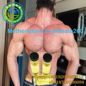 Primobolan Enanthate 200 มก. / มล. อาหารเสริมเพื่อความแข็งแรงเพาะกายสีเหลืองของเหลว Methenolone Enanthate 200