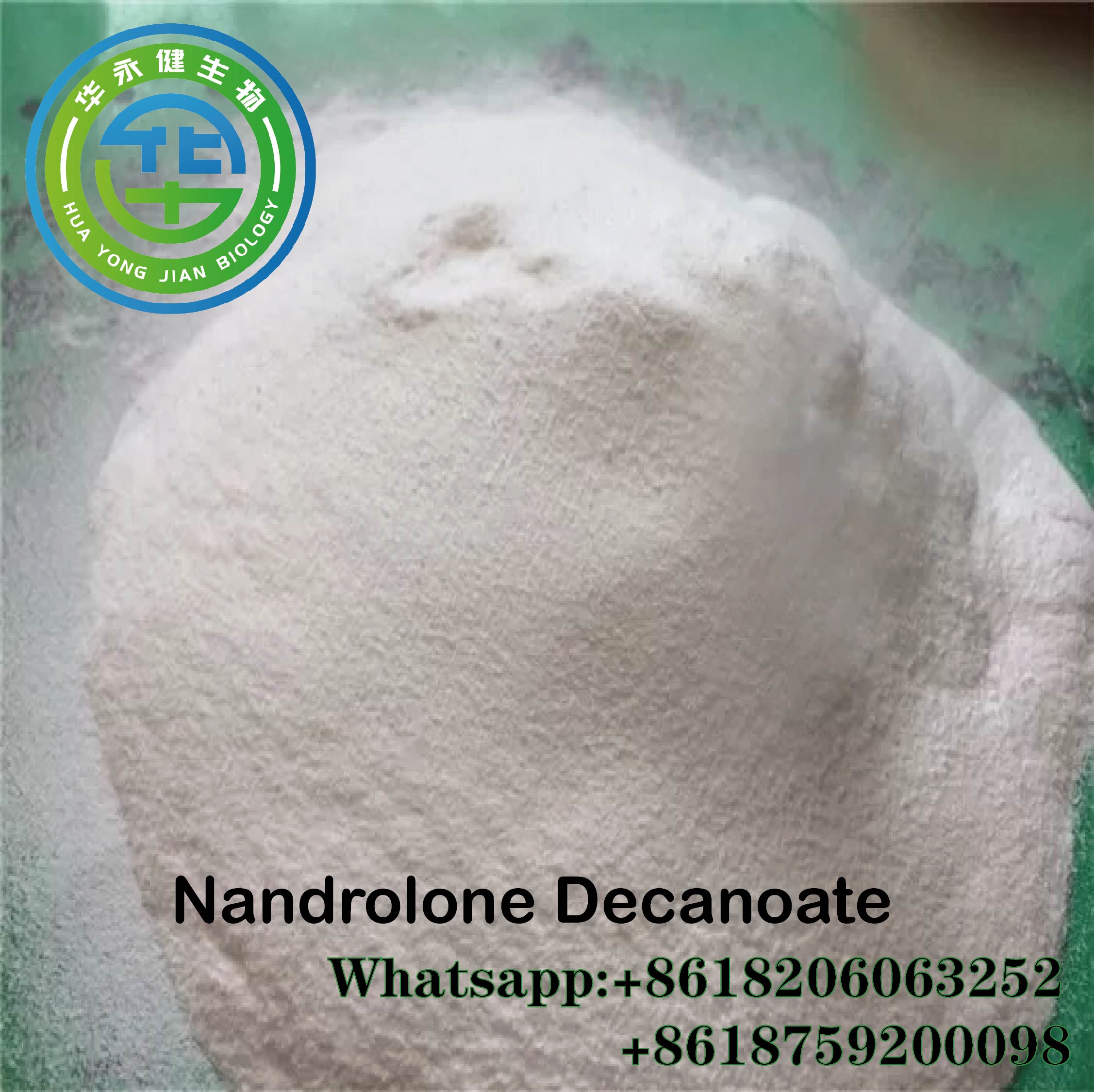 Nandrolona dekanoāta balts neapstrādāts pulveris Deca300 anaboliskais mestanolone muskuļu veidošanai CasNO.360-70-3/DECA piedāvātais attēls