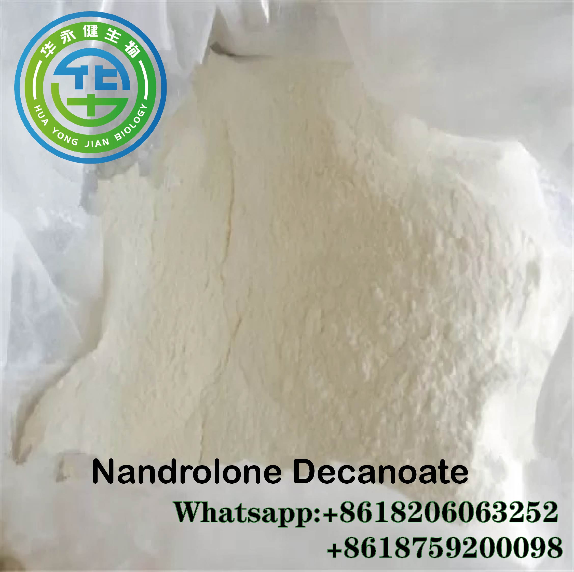 Sterkt vefaukandi stera Nandrolone Decanoate Powder 99,3% USP33 DECA Powder Valin mynd