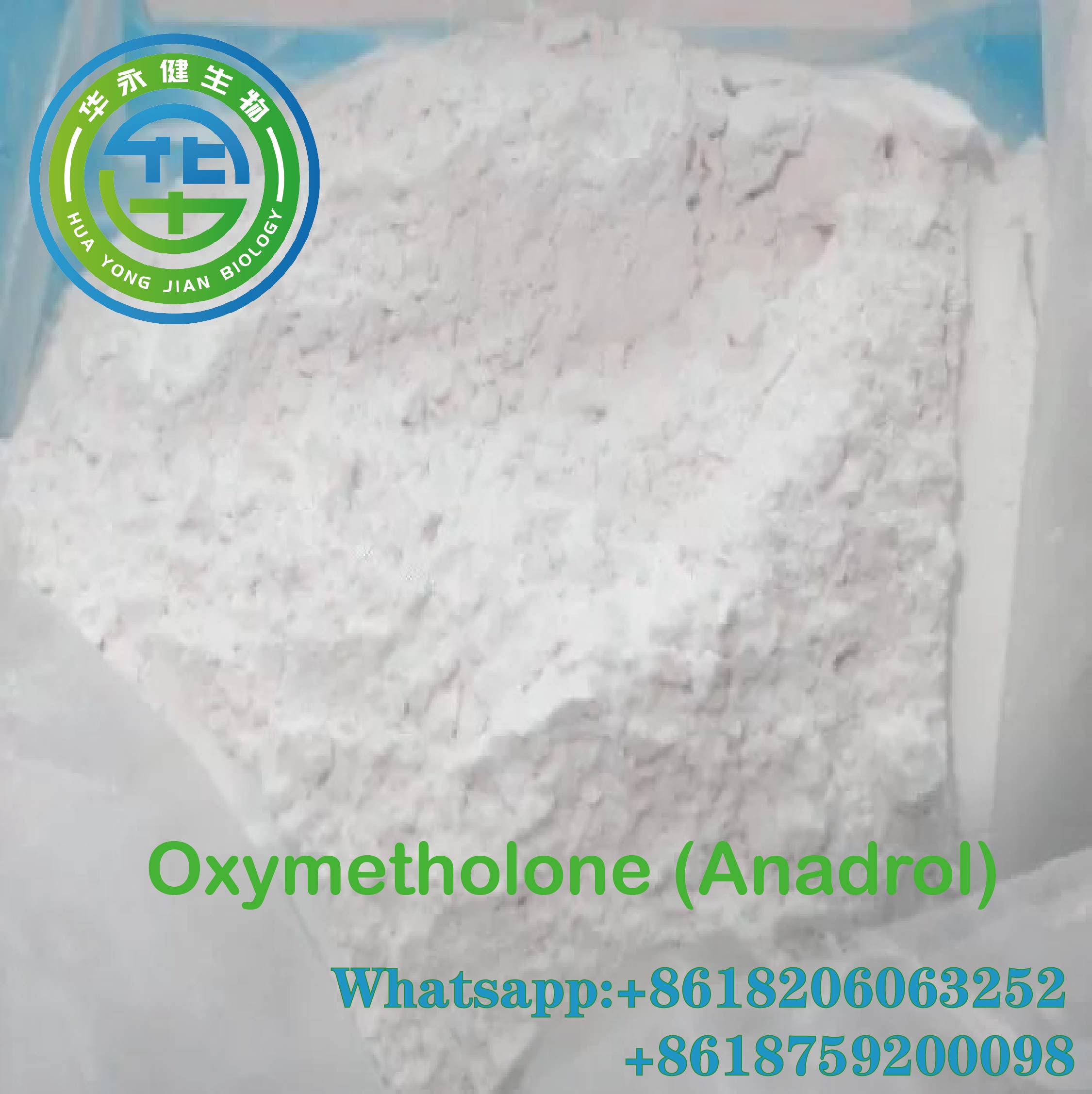 دواسازي گريڊ درد رليف پائوڊر Oxymetholone (Anadrol) CAS 434-07-1 خاص تصوير