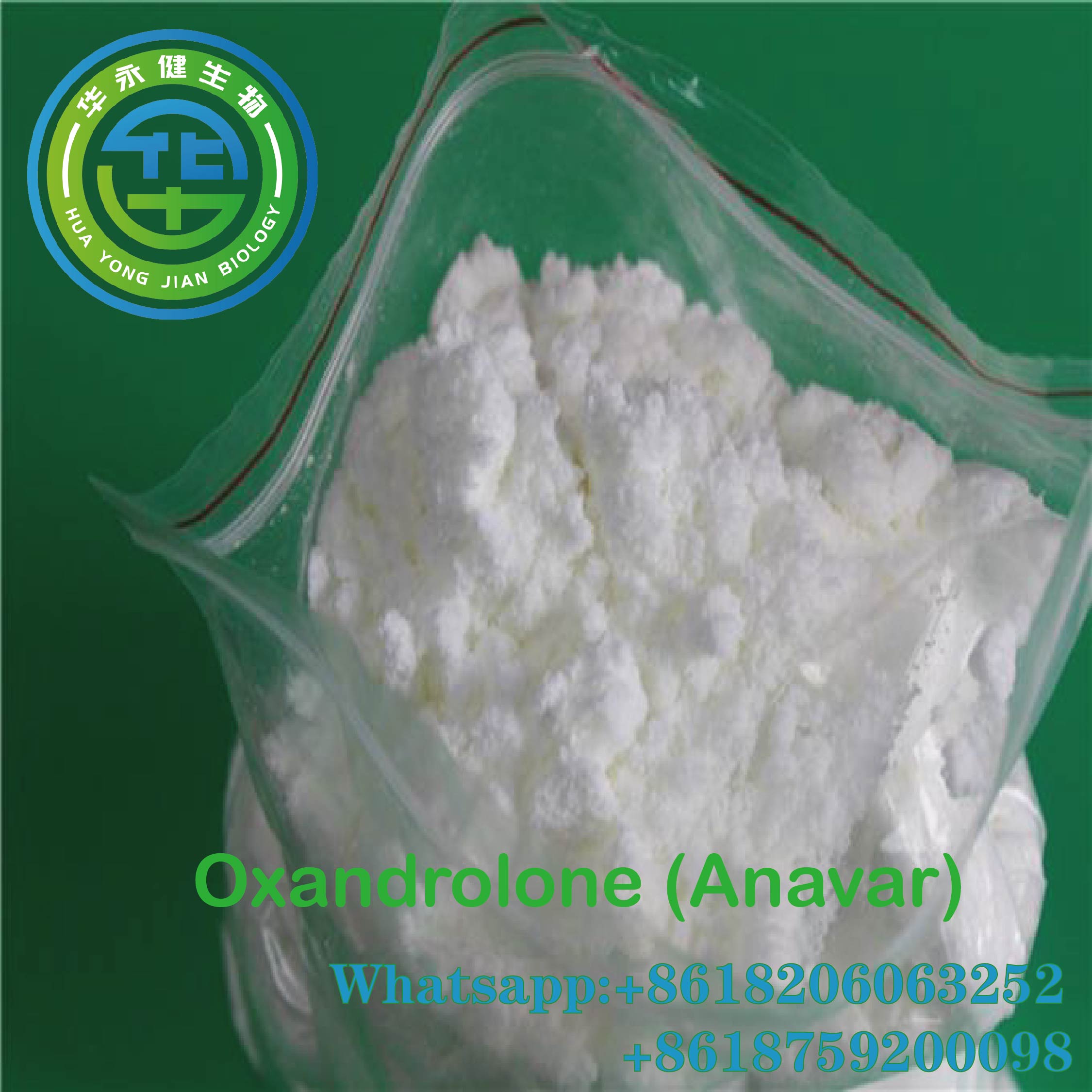 Oxandrólón Powder Pure USP Árangursrík OXA Oral vefaukandi sterar fyrir þyngdartap Anavar CasNO.53-39-4 Valin mynd