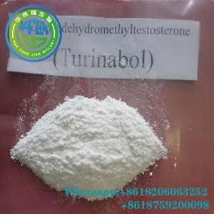 4-Chlorodehydromethyltestosterone Позитивдүү анаболикалык стероиддик чийки порошок Oral Turinabol CAS: 2446-23-3