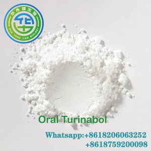 Subministrament de fàbrica d'hormones d'esteroides Turinabol oral en pols per guanyar múscul amb preu barat