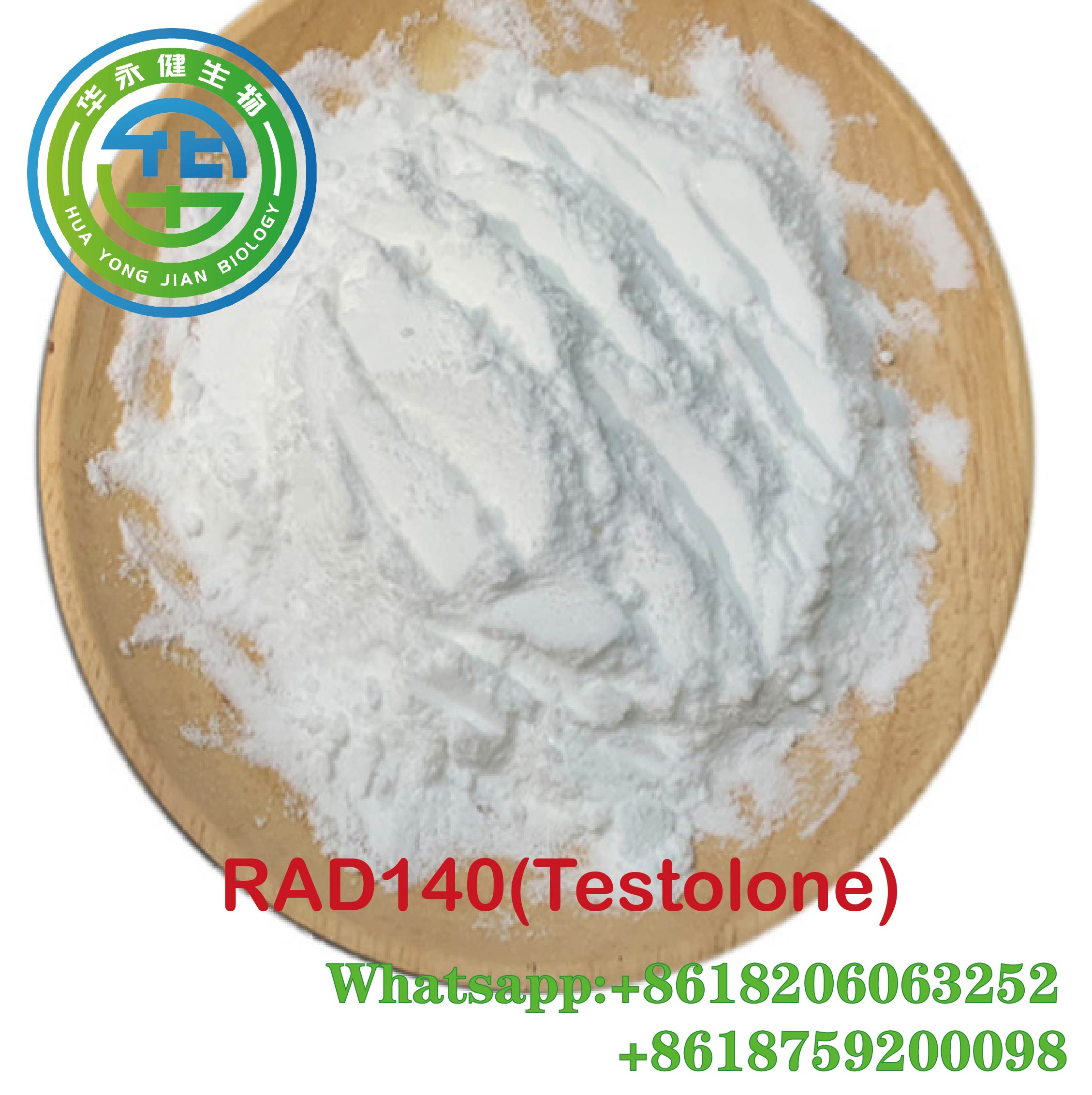 Testolone 99% Purity Sarms Raw Powder Rad140 Speed ​​Androgen Receptor Modulator Sarms CasNO.118237-47-0 Featured Image