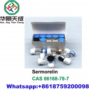 GRF 1-29 High Purity Sermorelin Acetate Muscle Building Peptides CAS 86168-78-7