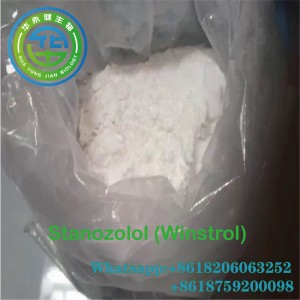 Ķīnas rūpnīcas piegāde neapstrādātu steroīdu pulveri stanozololu (Winstrol) svara zaudēšanai