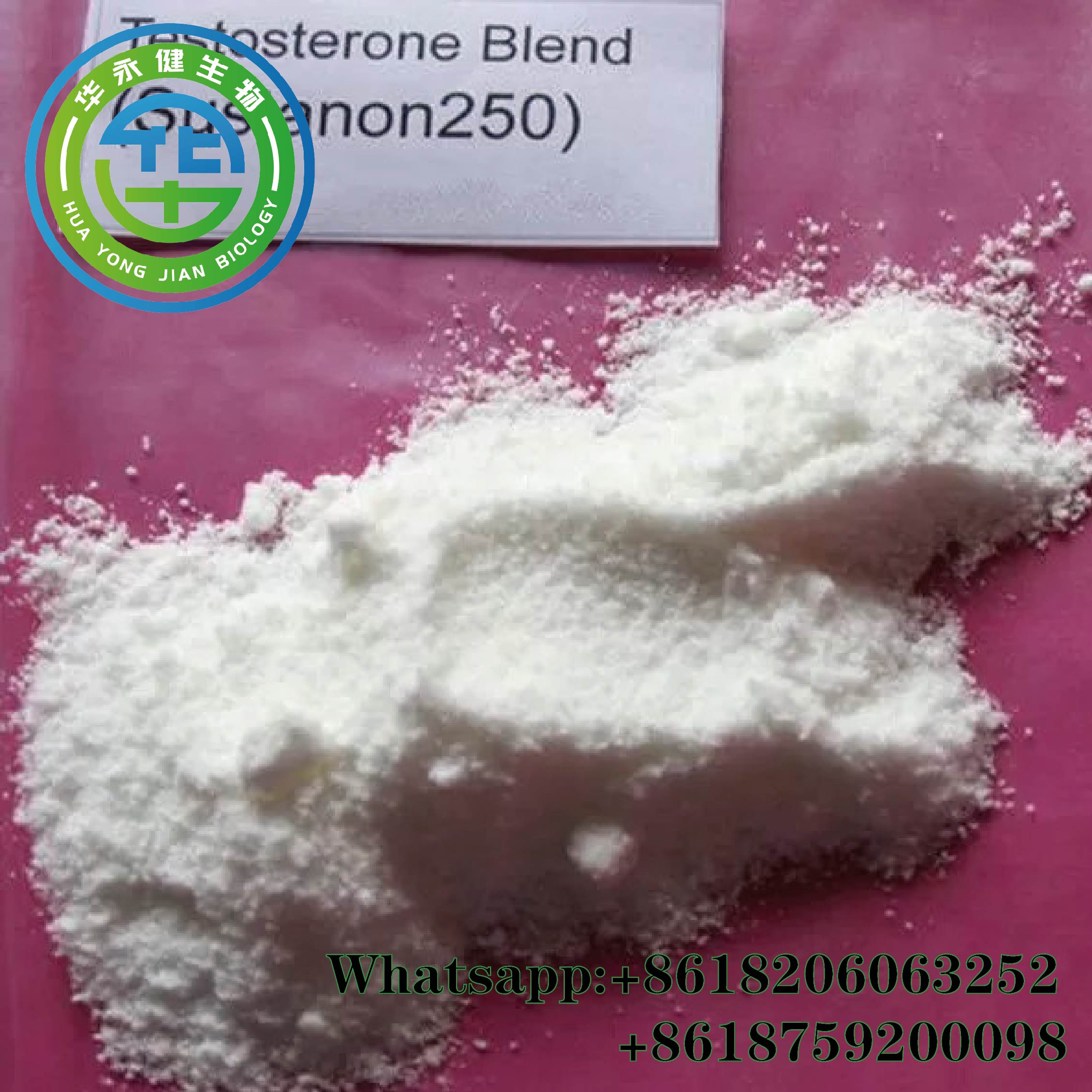 GMP Sustanon250 testosterona pulveris, anaboliskais steroīds, injicējams testosterons Sustanon S250 piedāvātais attēls